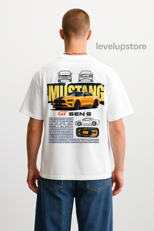 MUSTANG GT GEN G OVERSIZED T-SHIRT