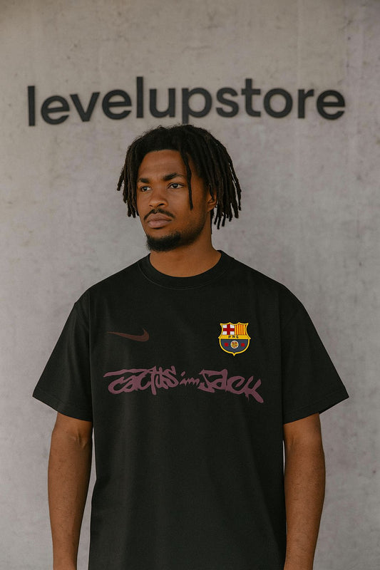 CACTUS JACK OVERSIZED PRINTED BLACK