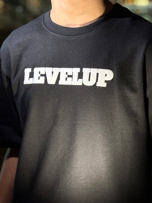 Puff Printed LevelUp rising birds oversized T-shirt